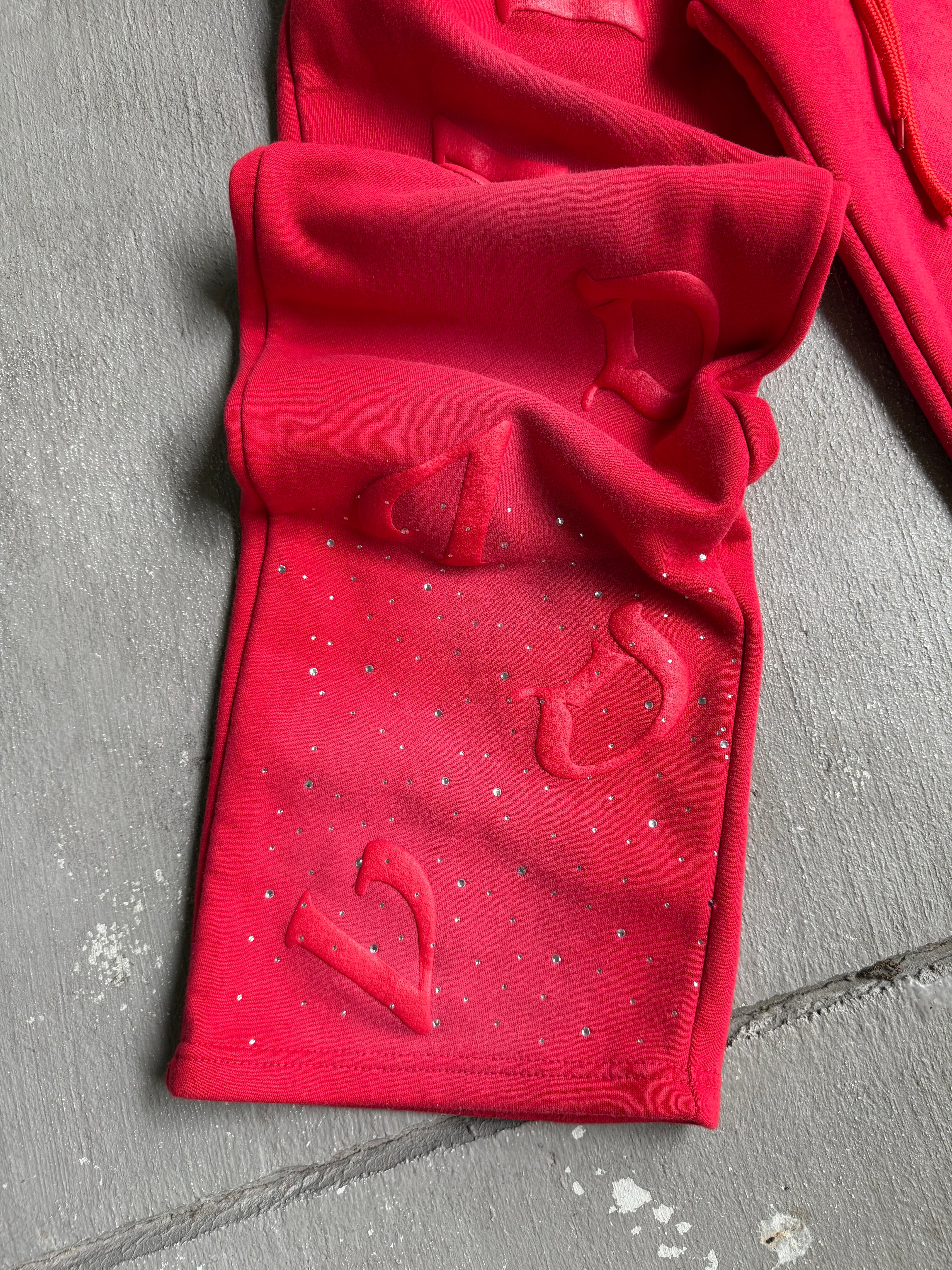 Red “DV” Pants
