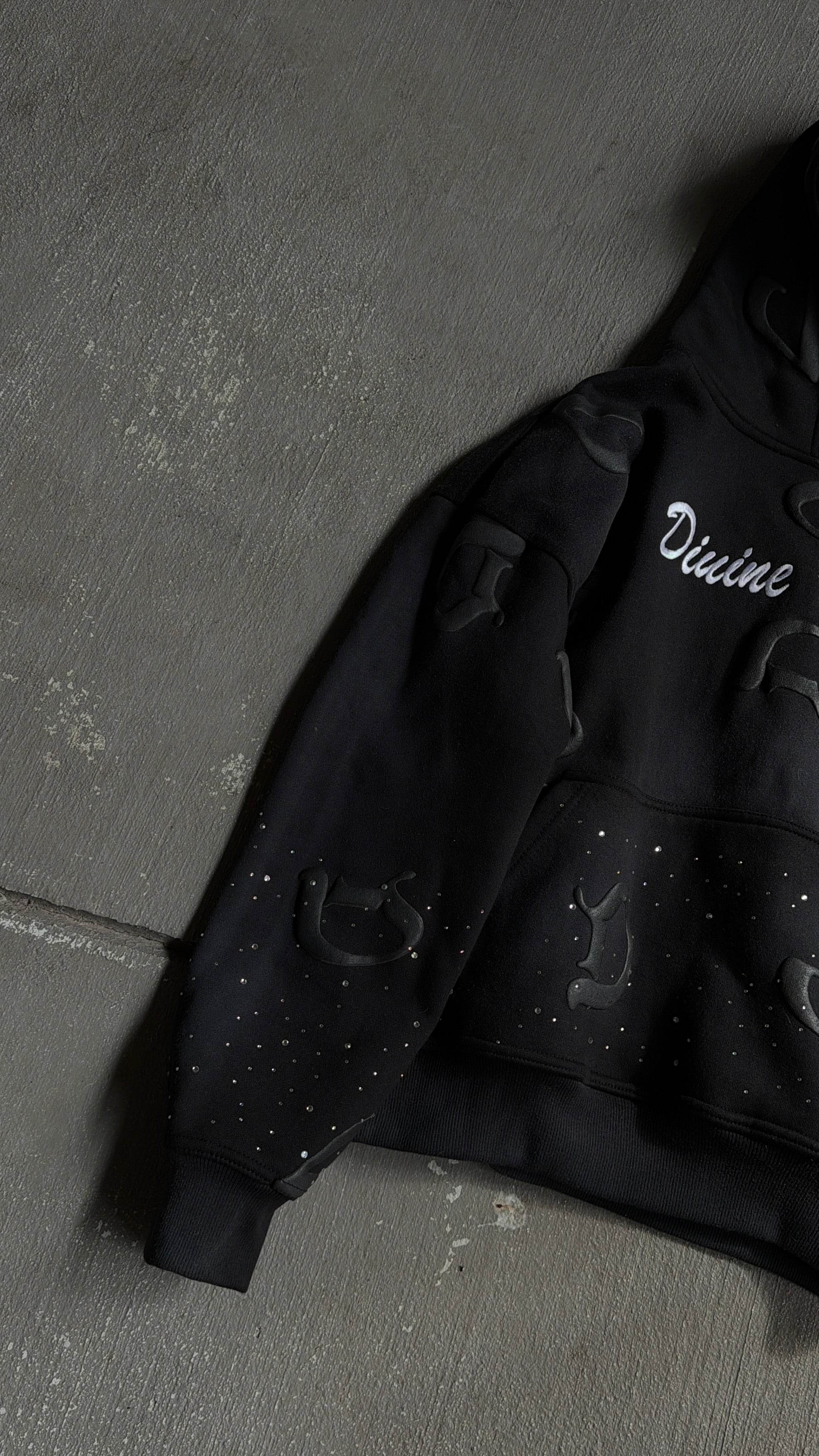 Black “DV” Hoodie